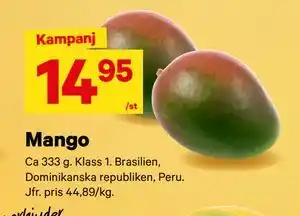 City Gross Mango erbjuda