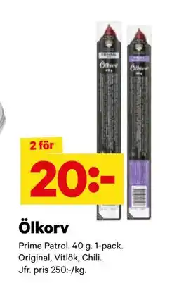 City Gross Ölkorv erbjuda