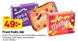City Gross Fryst frukt, bär erbjuda