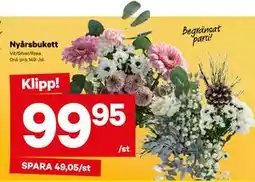 City Gross Nyårsbukett erbjuda