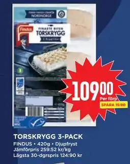 Willys TORSKRYGG 3-PACK erbjuda