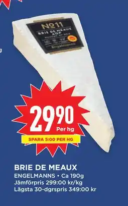 Willys BRIE DE MEAUX erbjuda