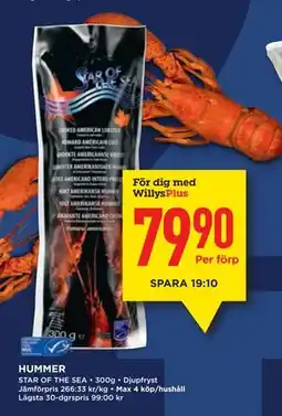 Willys HUMMER, Medlemspris erbjuda