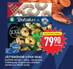 Willys JÄTTERÄKOR UTAN SKAL erbjuda