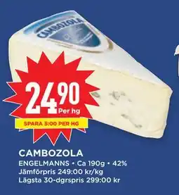 Willys CAMBOZOLA erbjuda