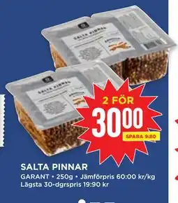 Willys SALTA PINNAR erbjuda
