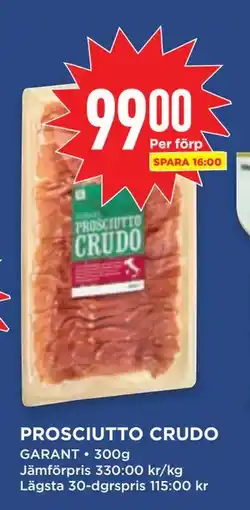 Willys PROSCIUTTO CRUDO erbjuda