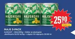 Willys Hemma MAJS 3-PACK erbjuda