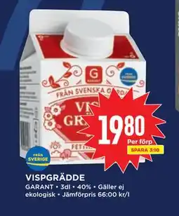 Willys VISPGRÄDDE erbjuda