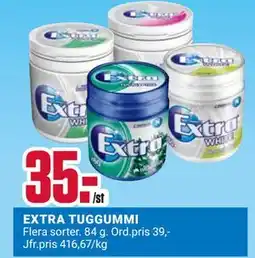 ÖoB EXTRA TUGGUMMI erbjuda