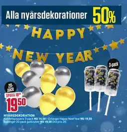 ÖoB Alla nyårsdekorationer 50% erbjuda