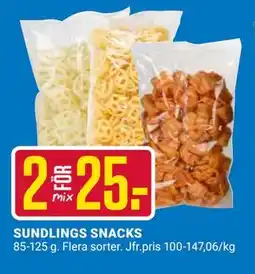 ÖoB SUNDLINGS SNACKS erbjuda