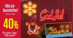 ÖoB Alla julljusskyltar! erbjuda