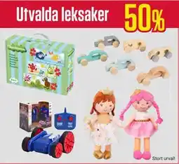 ÖoB Utvalda leksaker erbjuda