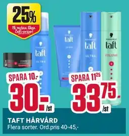 ÖoB TAFT HÅRVÅRD erbjuda