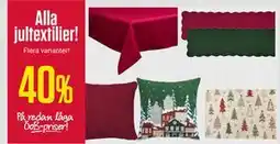 ÖoB Alla jultextilier! erbjuda