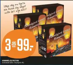 ÖoB Himmelslyktor erbjuda