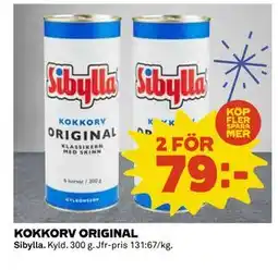 Coop Daglivs KOKKORV ORIGINAL erbjuda