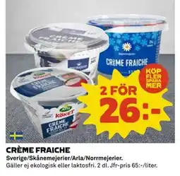 Coop Daglivs CRÈME FRAICHE erbjuda