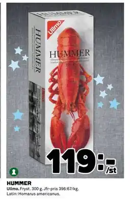 Coop Daglivs HUMMER erbjuda