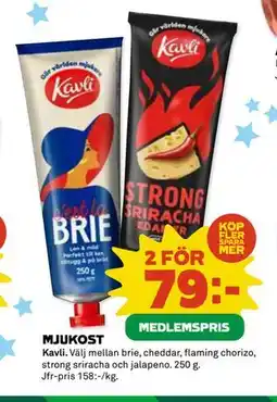 Coop Daglivs MJUKOST, Medlemspris erbjuda