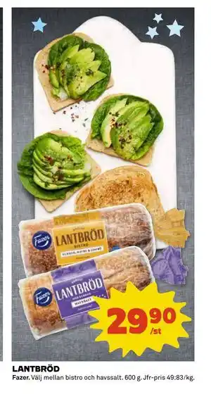 Coop Daglivs LANTBRÖD erbjuda