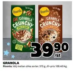 Coop Daglivs GRANOLA erbjuda