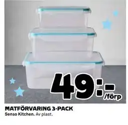 Coop Daglivs MATFÖRVARING 3-PACK erbjuda
