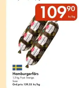 Snabbgross Hamburgerfärs erbjuda