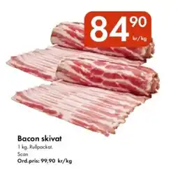 Snabbgross Bacon skivat erbjuda