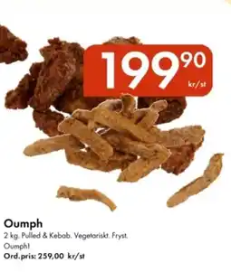 Snabbgross Oumph erbjuda