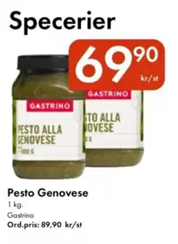 Snabbgross Pesto Genovese erbjuda