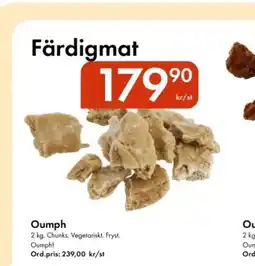 Snabbgross Oumph erbjuda