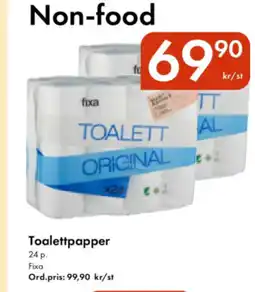 Snabbgross Toalettpapper erbjuda