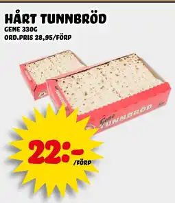 Nelins Hårt tunnbröd erbjuda