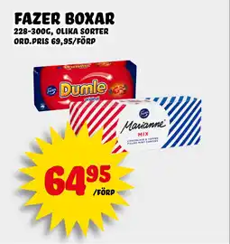 Nelins Fazer boxar erbjuda