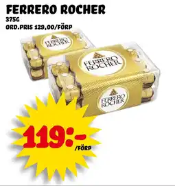 Nelins Ferrero rocher erbjuda