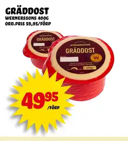 Nelins Gräddost erbjuda