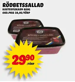 Nelins Rödbetssallad erbjuda