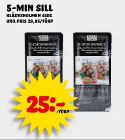 Nelins 5-min sill erbjuda