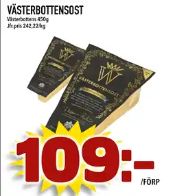 Nelins Västerbottensost erbjuda