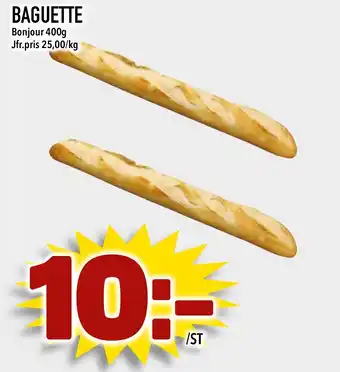 Nelins Baguette erbjuda