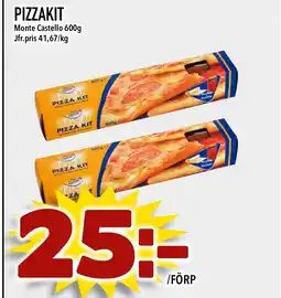 Nelins Pizzakit erbjuda