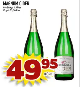 Nelins Magnum cider erbjuda