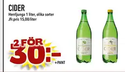 Nelins Cider erbjuda