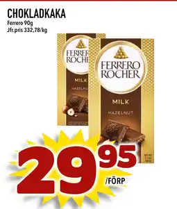 Nelins Chokladkaka erbjuda