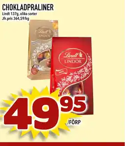 Nelins Chokladpraliner erbjuda