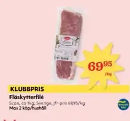 Hemköp Fläskytterfilé erbjuda