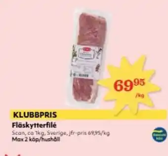 Fläskytterfilé