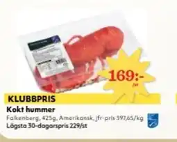 Hemköp Kokt hummer erbjuda